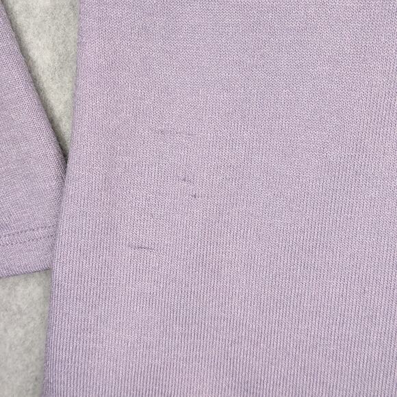 Banana Republic Purple V Neck Sweater L Long Sleeve Lightweight Knit Pullover - Picture 13 of 14